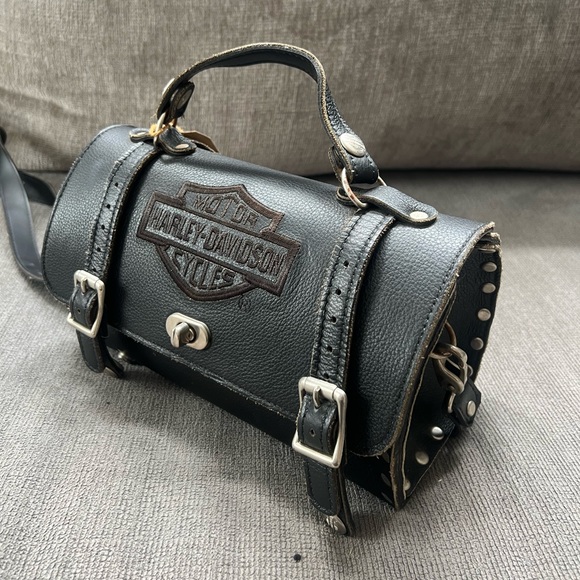vintage harley davidson purse